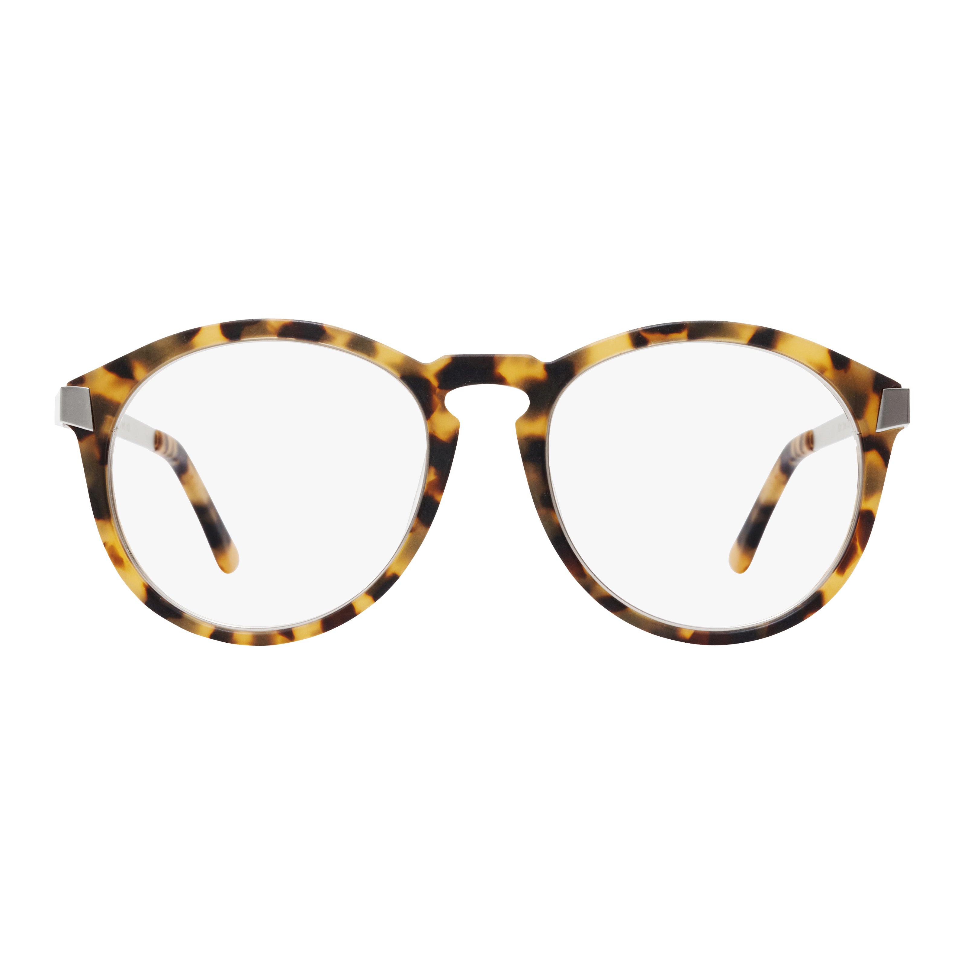 Matte Yellow Tortoise look