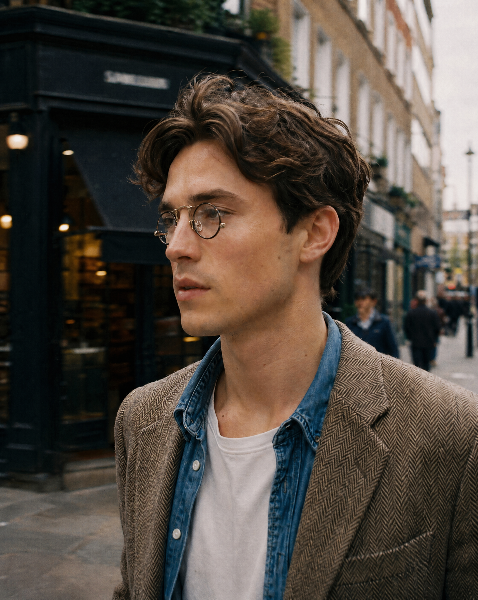 Pince-Nez Glasses | Vintage Armless Frames